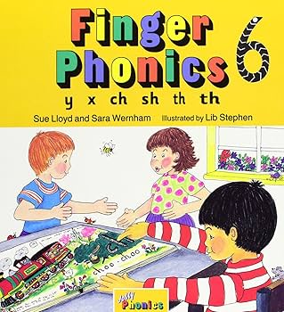 Jolly Phonics Finger Phonics1〜7 Finger Phonics Book 7 (in print letters) – Jolly Learning USA
